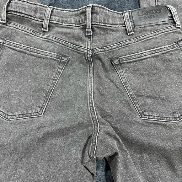 Lands End MEN’S 🤠Gray Square Riggers - Picture 2 of 7